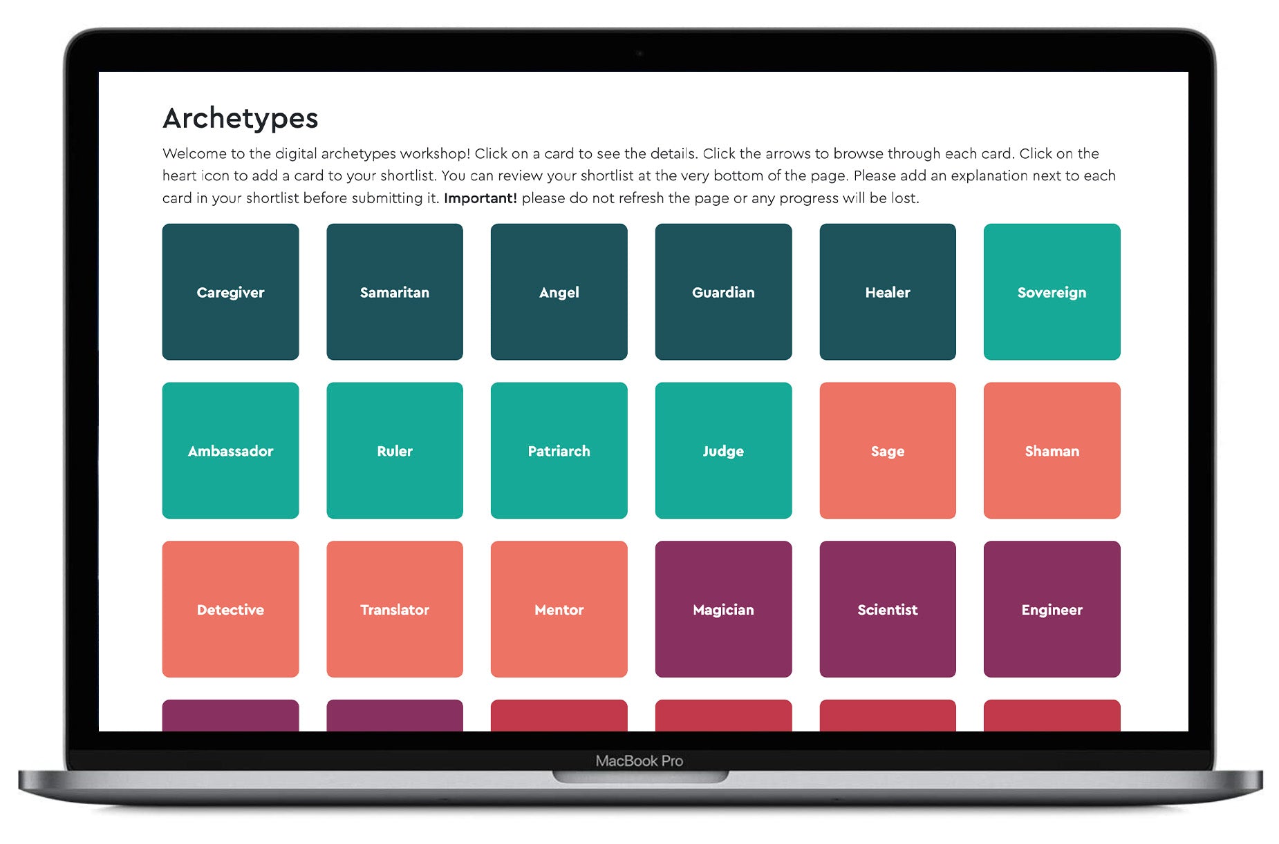 Brand Personality digital platform access